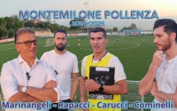Montemilone Pollenza: le certezze del presidente Marinangeli, Rapacci e di mister Carucci. VIDEO