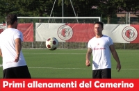Camerino calcio: iniziata la preparazione con allegria, entusiasmo e euforia