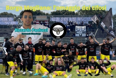 Borgo Mogliano: Riccardo Paolucci, la festa del C.U.B di Prima Categoria