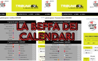 La beffa dei calendari di Eccellenza e Promozione. Tutto da rifare!