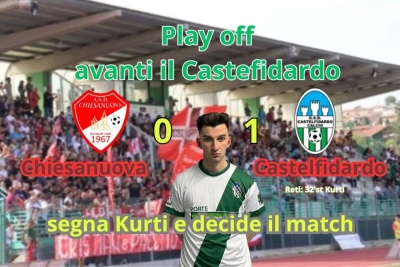 PLAY OFF: Castelfidardo avanti, il Chiesanuova chiude una stagione da sogno