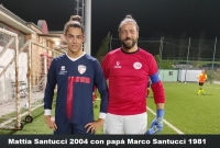 Il sogno di giocare contro tuo figlio: La bella storia della famiglia Santucci