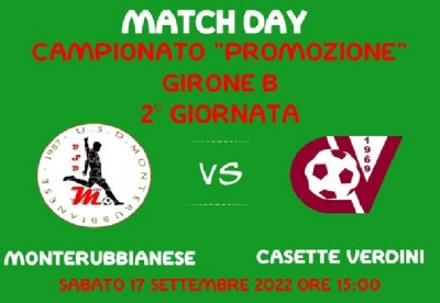 Il maltempo ha rinviato il debutto per la Monterubbianese e Casette Verdini.