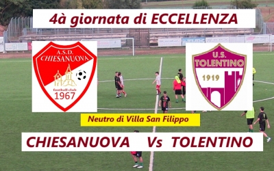 Ufficiale: Chiesanuova - Tolentino si gioca sul neutro di Villa San Filippo