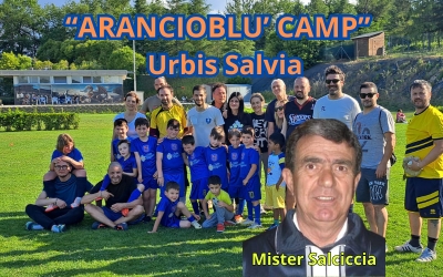 Grande successo per l' &ldquo;ARANCIOBLU&rsquo; CAMP&rdquo; voluto dalla Urbis Salvia 1969