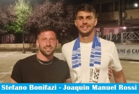 Folgore Castelraimondo: il ds Bonifazi con neo acquisto Joaquin Manuel Rossi