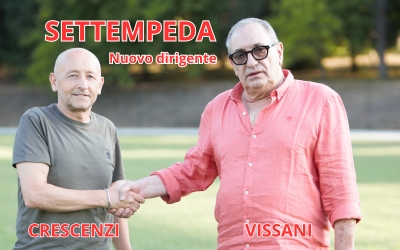 Settempeda: al via la preparazione con un l'ingresso del Ds Vissani in societ&agrave;