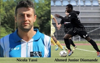 Mercato Sarnano calcio: In difesa arrivano Nicola Tassi e Ahmed Junior Diomande