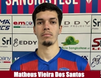 Sangiustese VP:  debutto per Matheus Vieira Dos Santos, classe 2001