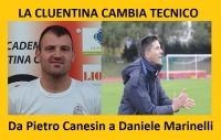 Cambio alla Cluentina: mister Canesin lascia e arriva Daniele Marinelli