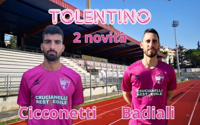 Eccellenza: doppio arrivo in casa Cremisi con Badiali e Cicconetti