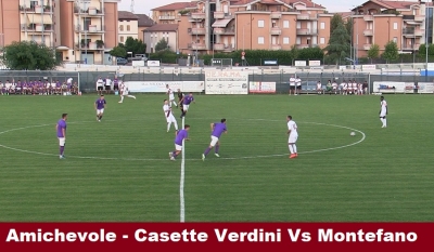Amichevole di lusso per il Casette Verdini di mister Luca Pavoni. Vince il Montefano