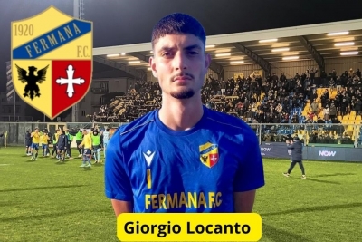 Giorgio Locanto, 17 anni, firma con la Fermana il suo primo contratto da professionista