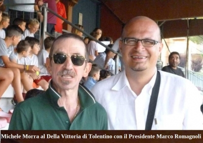 "Michele Morra per il Tolentino &egrave; come Maradona per il Napoli" Il ricordo nel VIDEO del presidente Marco Romagnoli