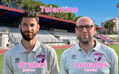 Tolentino: Draisci e Lunadei, due figure importanti per la Juniores e lo scouting cremisi