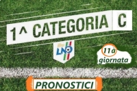 Prima C: i pronostici della giornata n&deg;11, fari puntati sul big match
