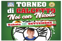 "Noi con Nicola"  a Tolentino un torneo di calcetto in memoria di Nicola
