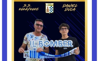 Bomber Daniel Duca  ha scelto la Folgore Castelraimondo