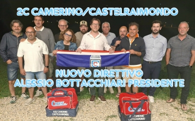 Alessio Bottacchiari &egrave; il nuovo Presidente della 2C asd Camerino Castelraimondo. Le nuove cariche.