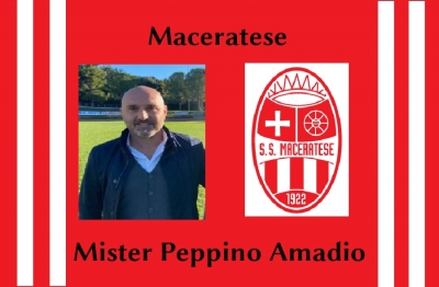 Maceratese: Mister Peppino Amadio saluta e precisa.