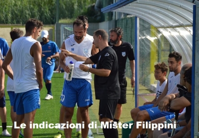 Promozione B: Mister Filippini e il suo Monticelli, si preparano  per la trasferta di Monterubbiano