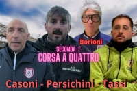 Persichini, Tassi, Casoni e Borioni, infiammano il campionato di Seconda F