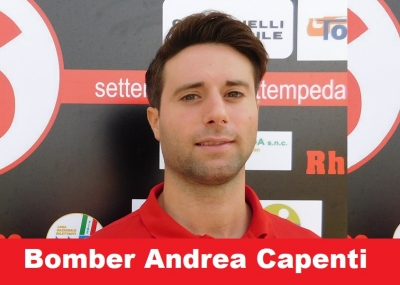 Fra Settempeda e Caldarola, bomber Andrea Capenti ha scelto l'Elite Tolentino.