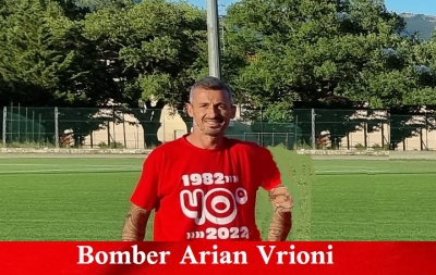 Bomber Arian Vrioni non lascia il calcio ma si rilancia con l'Esanatoglia