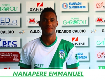 Eccellenza: Castelfidardo batte la Sangiustese con una rete di Nanapere allo scadere