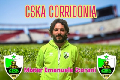 CSKA Corridonia: Emanuele Storani &egrave; il nuovo mister