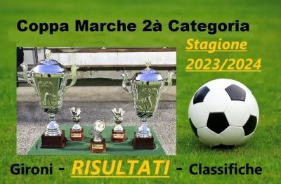 Coppa Marche 2&agrave; Categoria: gironi, risultati e classifiche