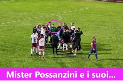 Eccellenza: mister Possanzini al centro del progetto Tolentino