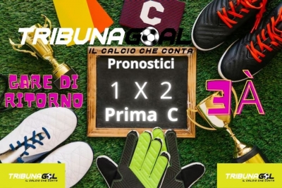 Pronostici 1&agrave; C: classifica corta in testa e in coda.