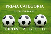 Tutti i verdetti della Prima categoria: Promozioni, retrocessioni, play off e out