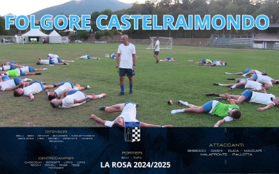 La Folgore Castelraimondo di mister Andrea Tiburzi &egrave; in "preparazione"