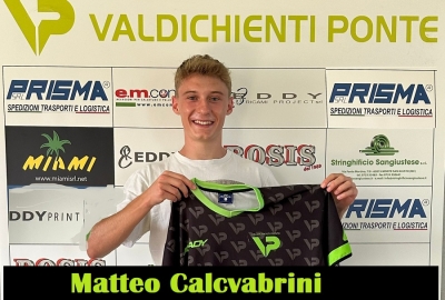 Valdichienti Ponte: riconfermato il classe 2004 Matteo Calcabrini