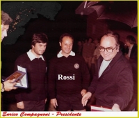 Riconoscimenti:  Luigi Rossi &egrave; stato insignito del titolo di Arbitro Benemerito