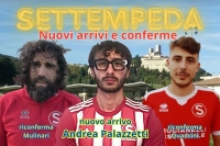 Settempeda: primo acquisto &egrave; Andrea Palazzetti, conferme per Mulinari e Quadrini