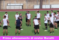 Tolentino: Primo allenamento per mister Roberto Buratti. Sabato amichevole con l'Ascoli.
