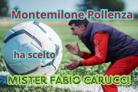 Montemilone Pollenza: il dado &egrave; tratto! Mister Fabio Carucci &egrave; il nuovo tecnico.