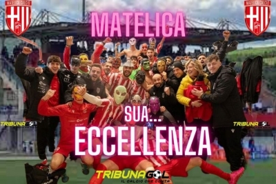 Promozione B: sua Eccellenza Matelica. "Iori gol, oltre il tempo"