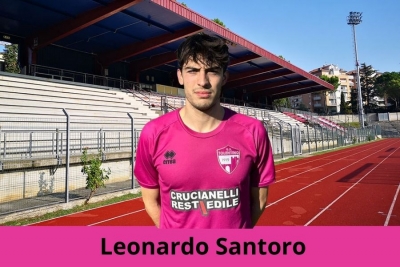 Tolentino: arriva un altro rinforzo a centrocampo, Leandro Santoro