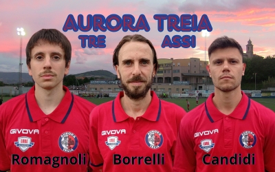 Aurora Treia, botti di Ferragosto:Romagnoli, Candidi e Davide Borrelli.