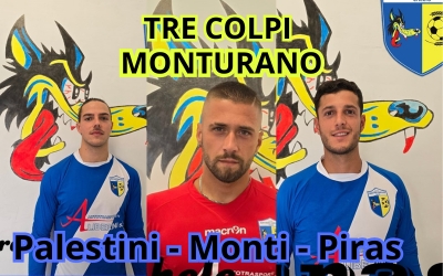 Monturano: tre colpi di mercato con Piras, Monti e Palestrini