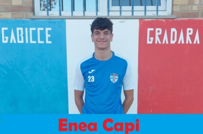 Gabicce Gradara: l'attaccante Enea Capi pu&ograve; fare la differenza.