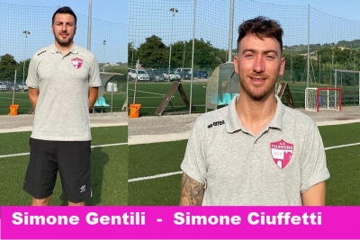Tolentino 1919: Simone Gentili e Filippo Ciuffetti sono i tecnici della Juniores regionale