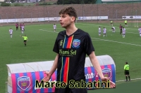 Sangiustese VP: trasferta a Colli del Tronto, parla il difensore Marco Sabatini