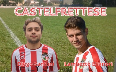 Castelfrettese: altre due conferme con Diego Zannini e Lamberto Brunori