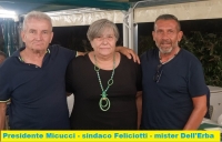 La Palombese di mister Dell'Erba anticipa la preparazione al "Giardino delle Farfalle"