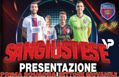 Marco Lollobrigida, vice direttore Rai Sport, presenta la Sangiustese VP